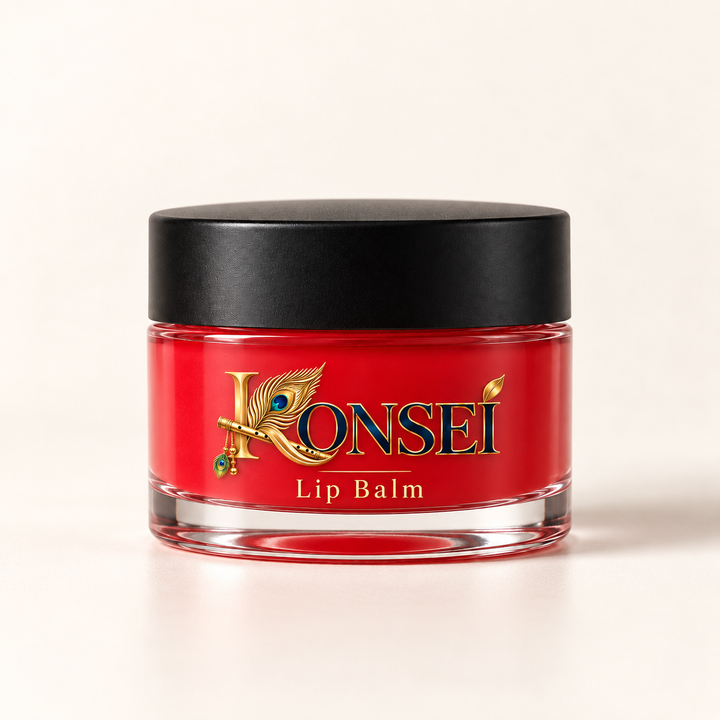 KONSEI Lèvre Velvet Lip Balm with official KONSEI logo