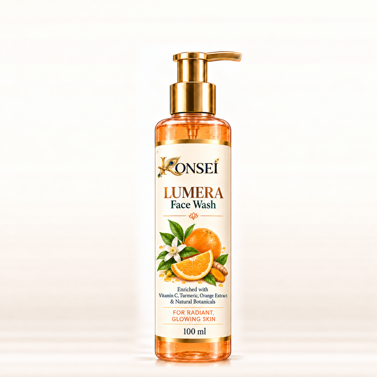 KONSEI Luméra Face Wash 100 ml with new official logo