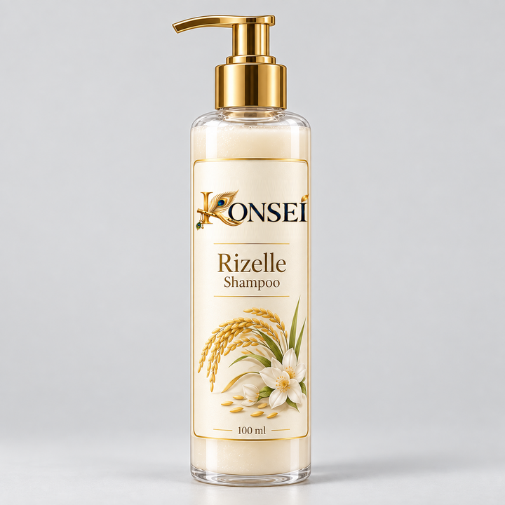 KONSEI Rizelle Shampoo 100 ml with new official logo