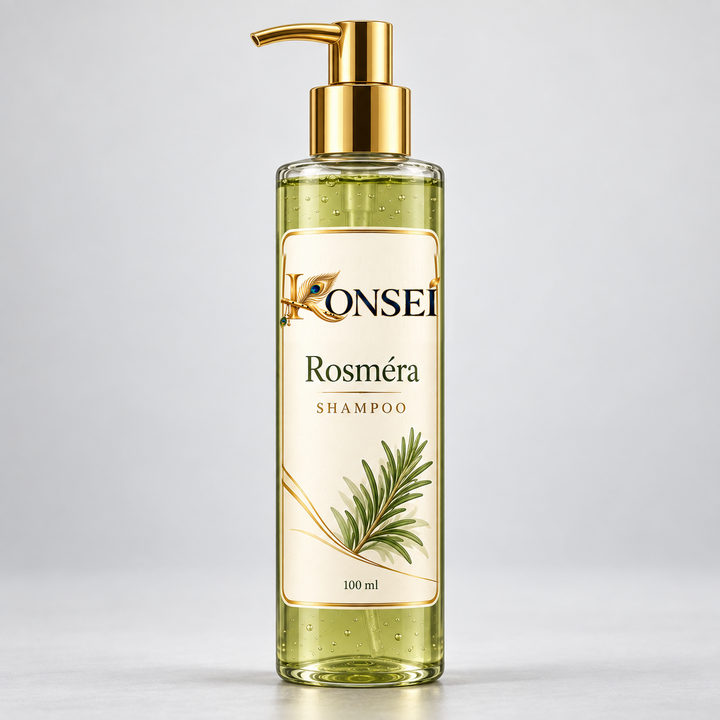 KONSEI Rosméra Shampoo 100 ml with new official logo